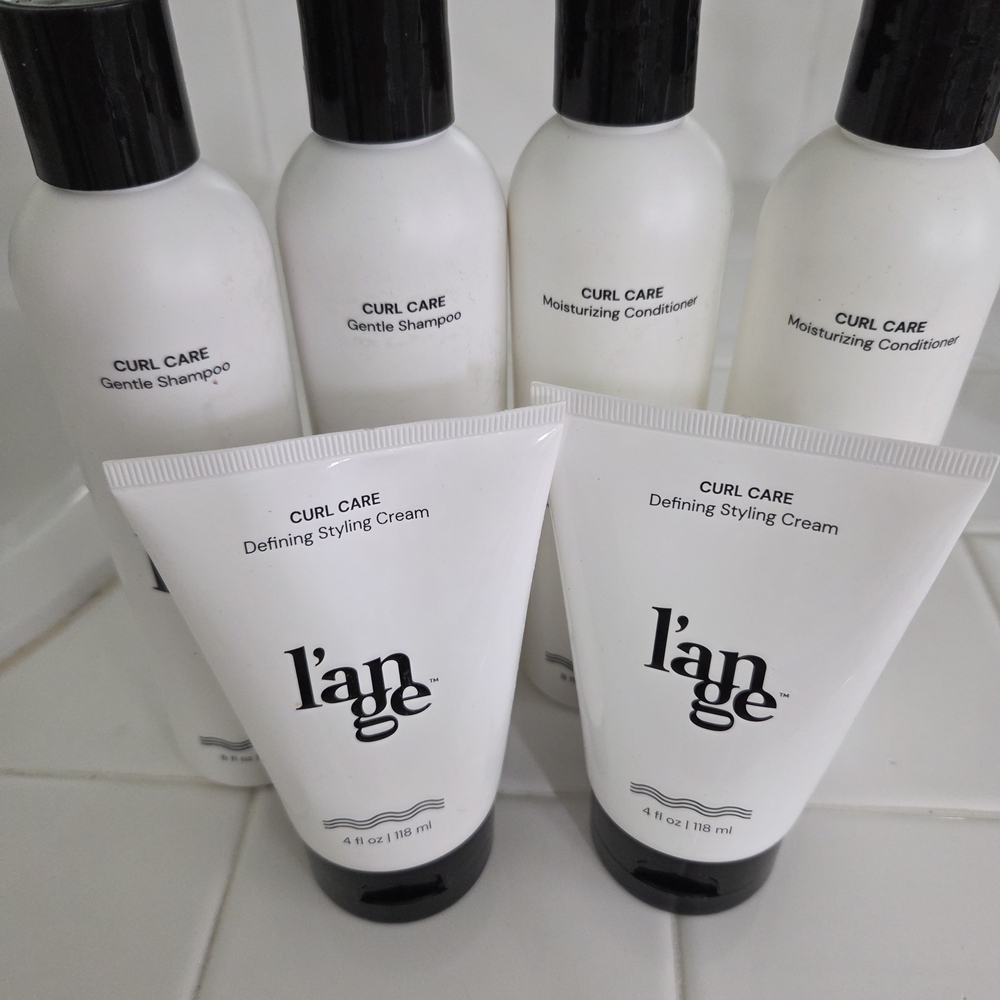 l'ange Curl Care Defining Styling Cream - White